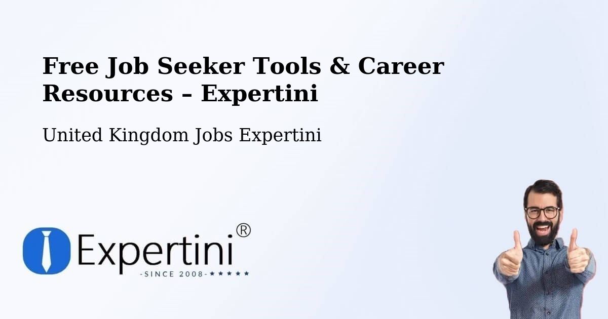 Free Job Seeker Tools & Career Resources – Keynsham - Keynsham, United Kingdom Jobs Expertini